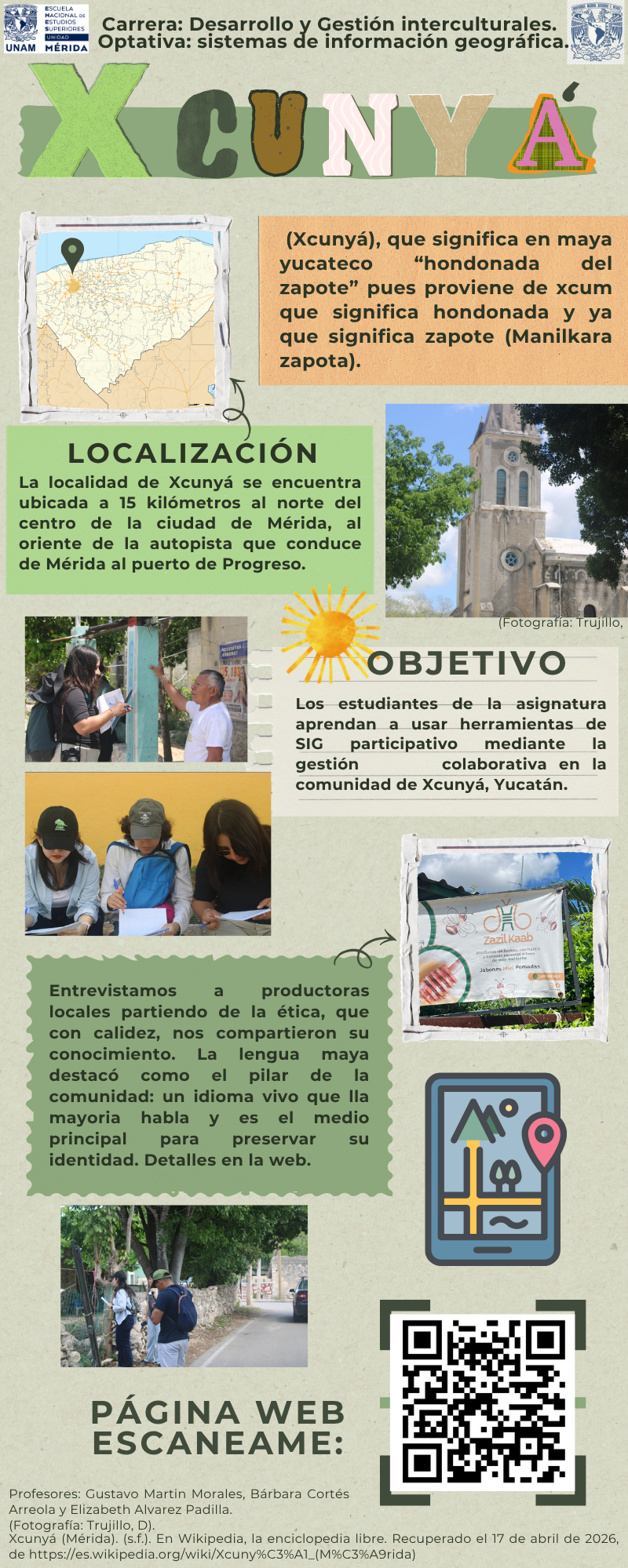 Infografía Completa del Proyecto Xcunyá