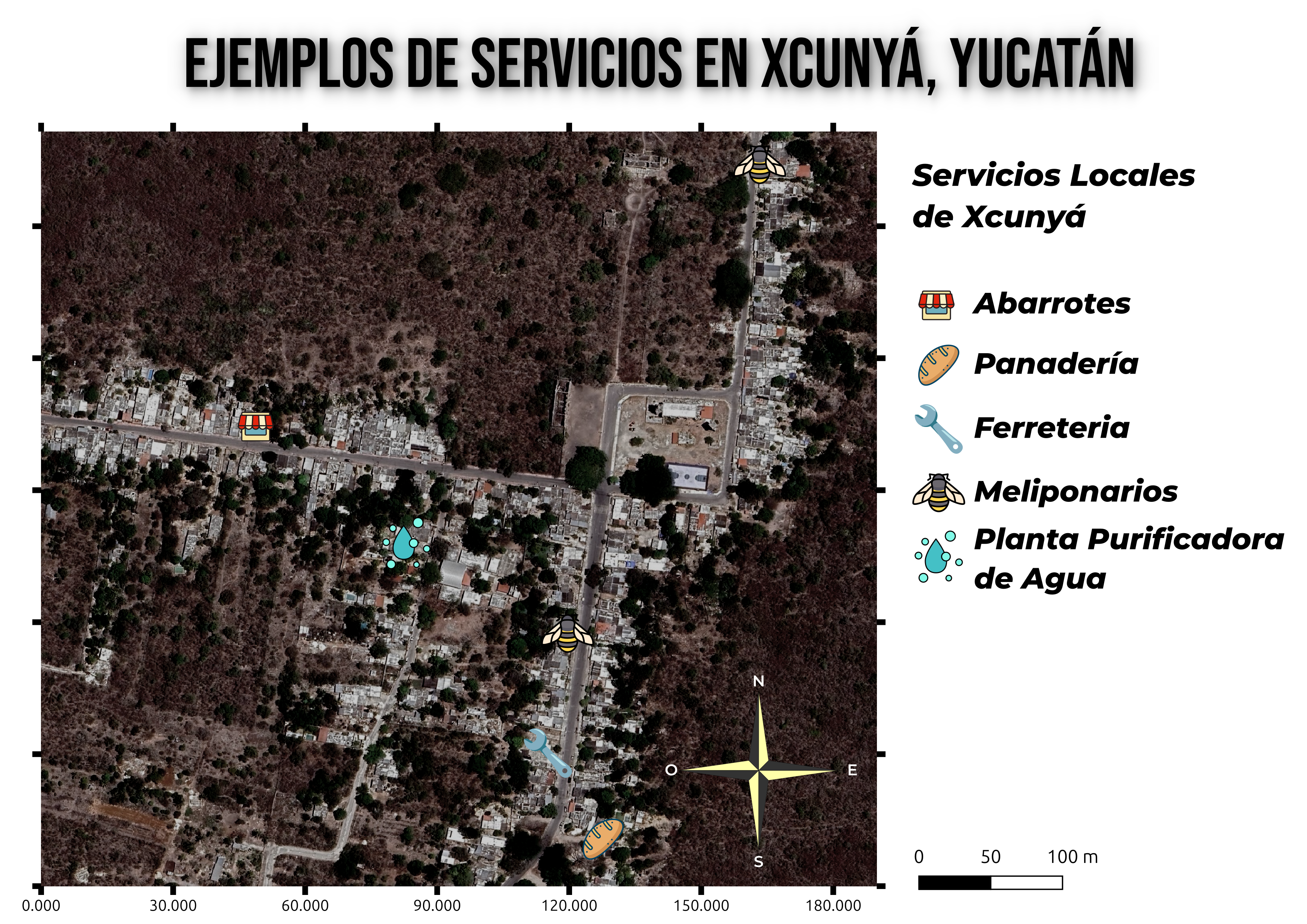 Ejemplos de Servicios en Xcunyá, Yucatán